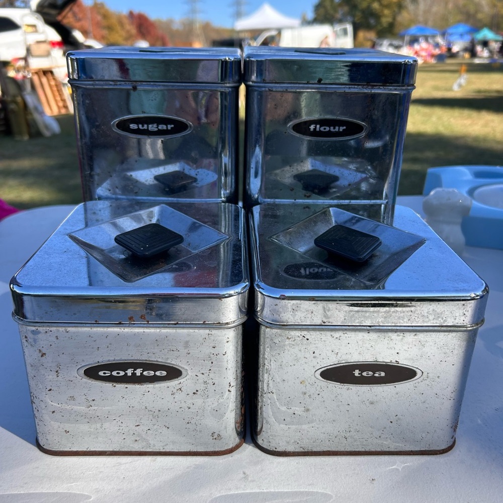 Retro canister Set